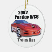 TRANS AM 2002 KERAMISCH ORNAMENT (Links)