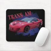 TRANS AM RED & READY MUISMAT (Met muis)