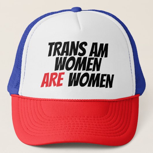 Trans Am Vrouwen Trucker Hat Trucker Pet (Voorkant)