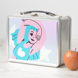 trans art on lunch box