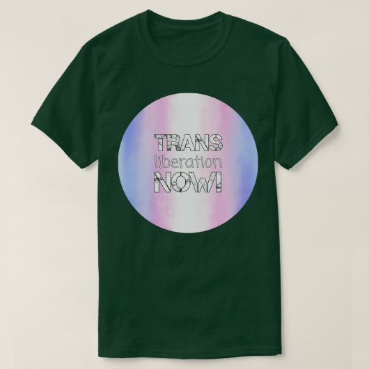 Trans Bevrijding Nu 2 T-shirt (Design voorkant)