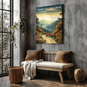 Trans Bhutan Trail Bhutan Destination Canvas Print