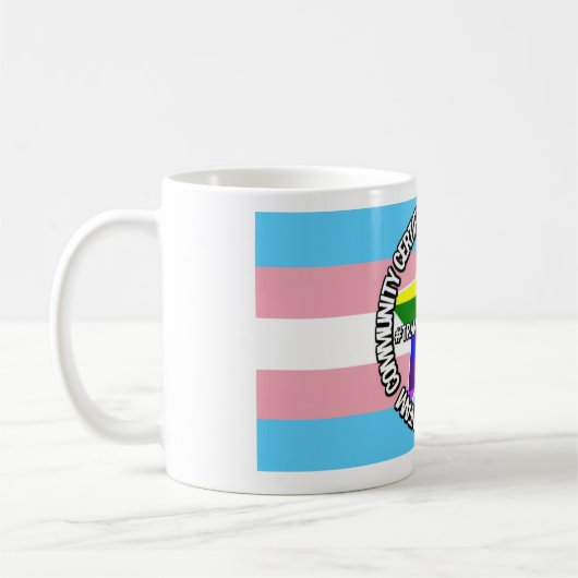 (Trans) Certified FinnFam Member Mug (Gauche)