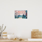 Trans City - metrostation Poster (Keuken)