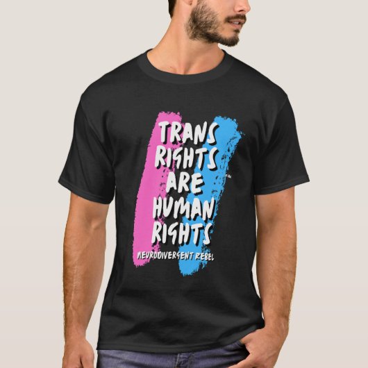 Trans-Europees Shirt voor de mensenrechten (Voorkant)