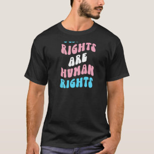 Trans-Europese rechten zijn mensenrechten transgen T-shirt