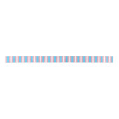trans flag pattern satin ribbon lint (Voorkant)