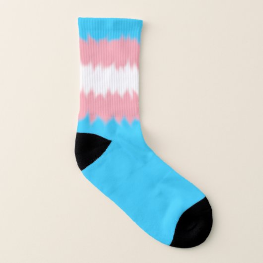 Trans Flag Socks Sokken (Links binnenkant)