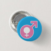 Trans Girl Button (Voorkant /achterkant)