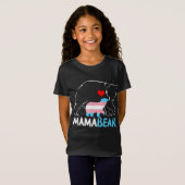 Trans Mama Beer Proud Mam Rainbow Transgender Moth T-shirt (Voorkant volledig)
