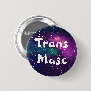 Trans-Masc  galaxy-identiteit Ronde Button 5,7 Cm
