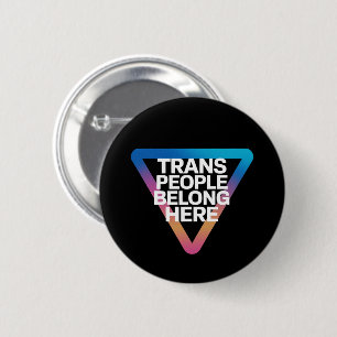 Trans Mens Behoren Tot Pride Gay Rechten Respect T Ronde Button 5,7 Cm