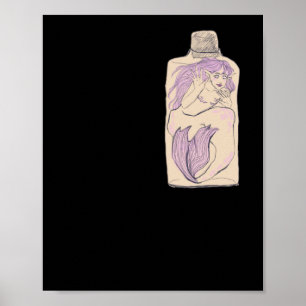 Trans Merman LGBT Poster