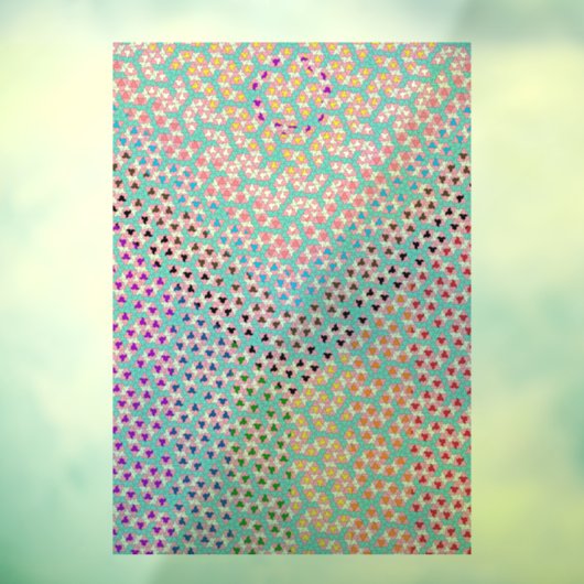 Trans Pet Progress Pride Flag Raamsticker (Vel 3)