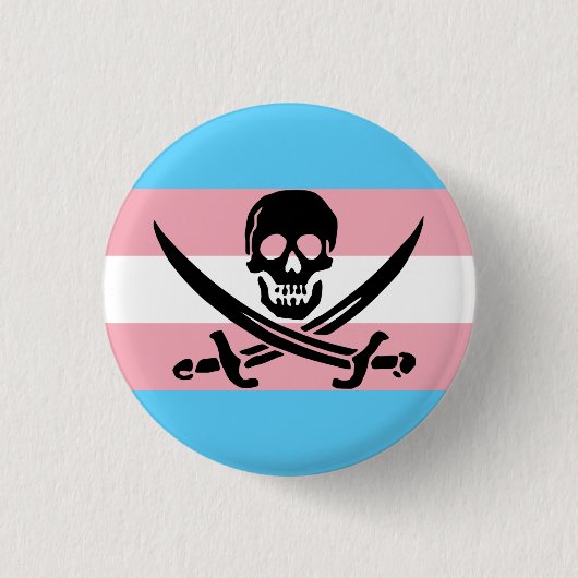 Trans-Pirate Button (Voorkant)