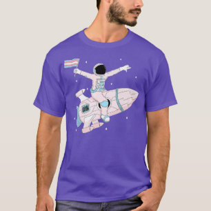 Trans Pride Astronaut Trans T-shirt