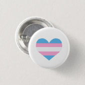 Trans Pride Badge Ronde Button 3,2 Cm (Voorkant /achterkant)