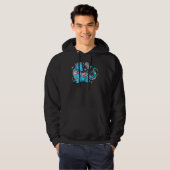 Trans Pride Dragon Hoodie (Voorkant volledig)