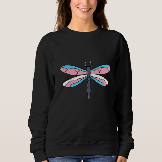 Trans Pride Dragonfly Trui (Voorkant)