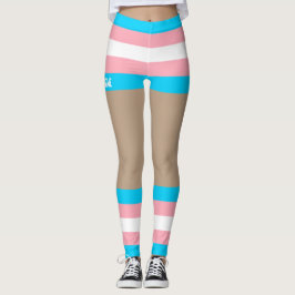 Trans Pride Faux Shorts & Benen Leggings