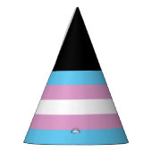 Trans Pride Flag Feesthoedjes (Links)