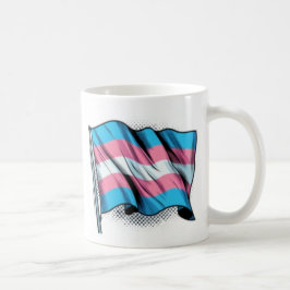 Trans Pride Flag Koffiemok