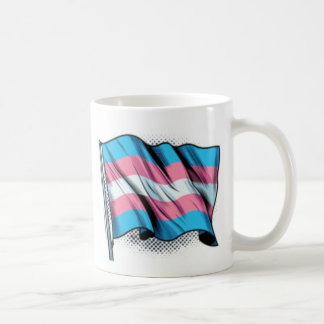Trans Pride Flag Koffiemok