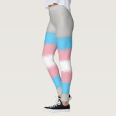 Trans Pride Flag Leggings (Links)