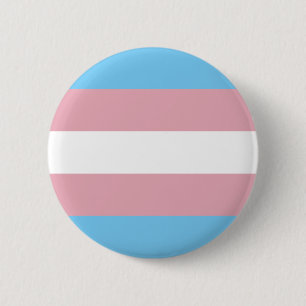 Trans Pride Flag Ronde Button 5,7 Cm