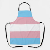 Trans Pride Flag Schort (Voorkant)
