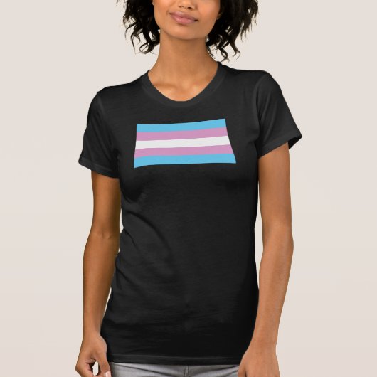 Trans Pride Flag T-shirt (Voorkant)