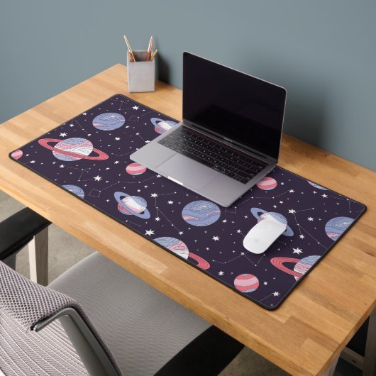 Trans Pride Galaxy Desk Mat (Bureau 2)