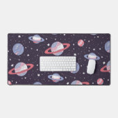 Trans Pride Galaxy Desk Mat (Clavier et souris)