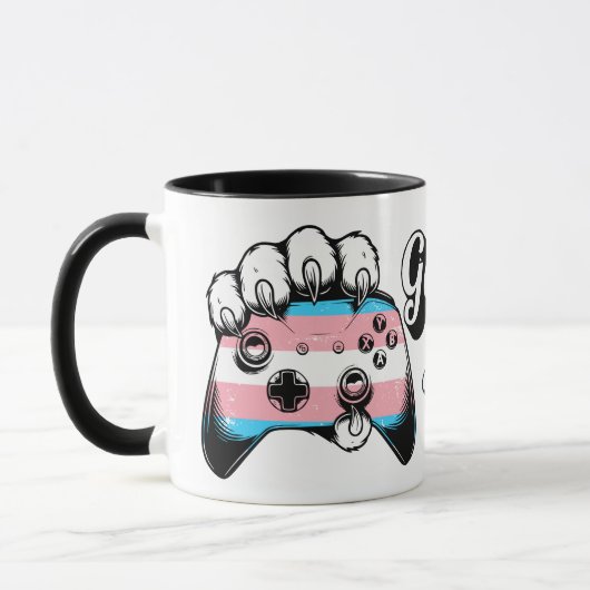 Trans Pride Game On Tijgerpoot Controller Mok 2026 (Links)
