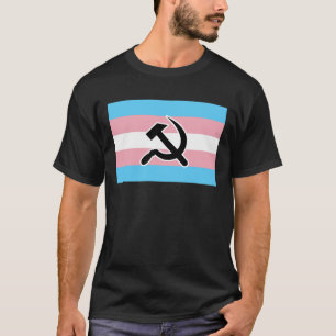 Trans Pride Hammer & Sickle T-shirt