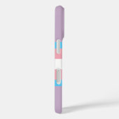 Trans Pride Heart Hoesje-Mate iPhone Case (Achterkant / Rechts)