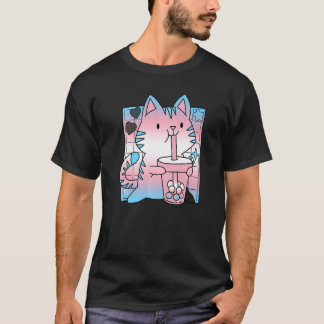 Trans Pride Kat Mam LGBT Gay LGBTQ Pride Mont T-shirt