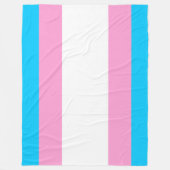 Trans Pride Knuffeldeken Fleece Deken (Voorkant)