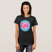Trans Pride Mod Target - Trans Pride Flag Bullseye T-shirt (Voorkant volledig)