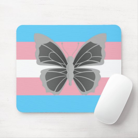 Trans Pride Muismat (Met muis)