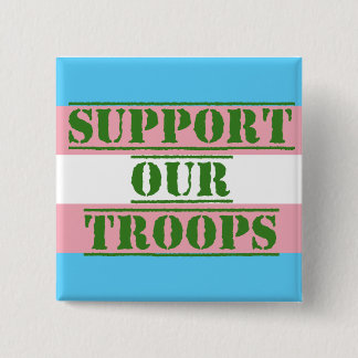 Trans Pride ondersteunt onze Button van de troepen