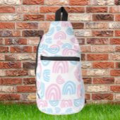 Trans Pride Rainbow Sling Bag