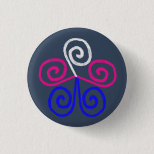 Trans Pride Ronde Button 3,2 Cm