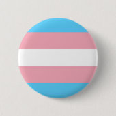 Trans Pride Ronde Button 5,7 Cm (Voorkant)