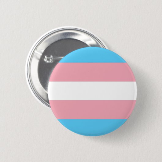 Trans Pride Ronde Button 5,7 Cm (Voorkant /achterkant)