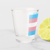 Trans Pride. Shot Glas (Links)