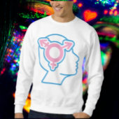 Trans Pride Symbool Sweatshirt