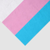 Trans Pride Tissue Delight Tissuepapier (Detail)