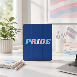 Trans Pride Transgender Vlag Kleuren Typografie Muismat