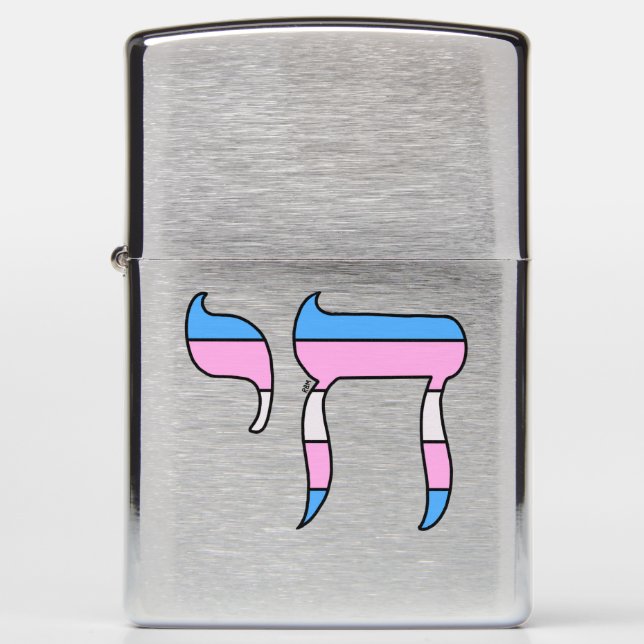 Trans Pride-vlag Chai (Voorkant)